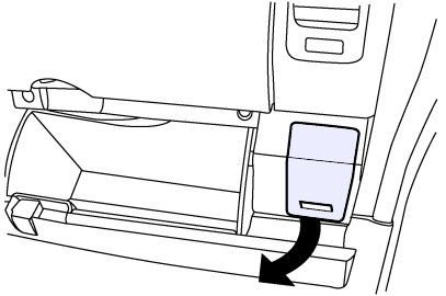 Nissan Xterra N50 (2010-2015) – caja de fusibles y relés